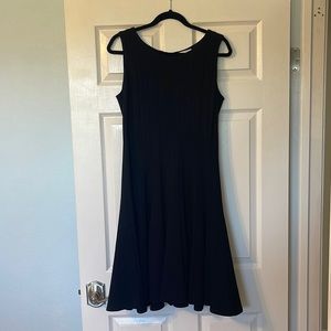 Black Heavy Jersey Material Calvin Klein tank dress